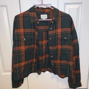 Cropped Flannel